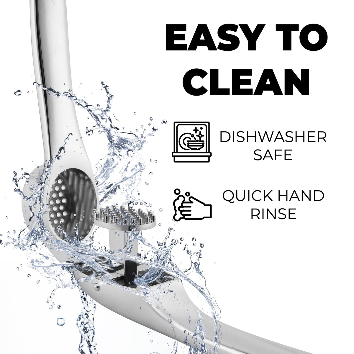 Zulay Kitchen dishwasher-safe design for quick cleanup.
