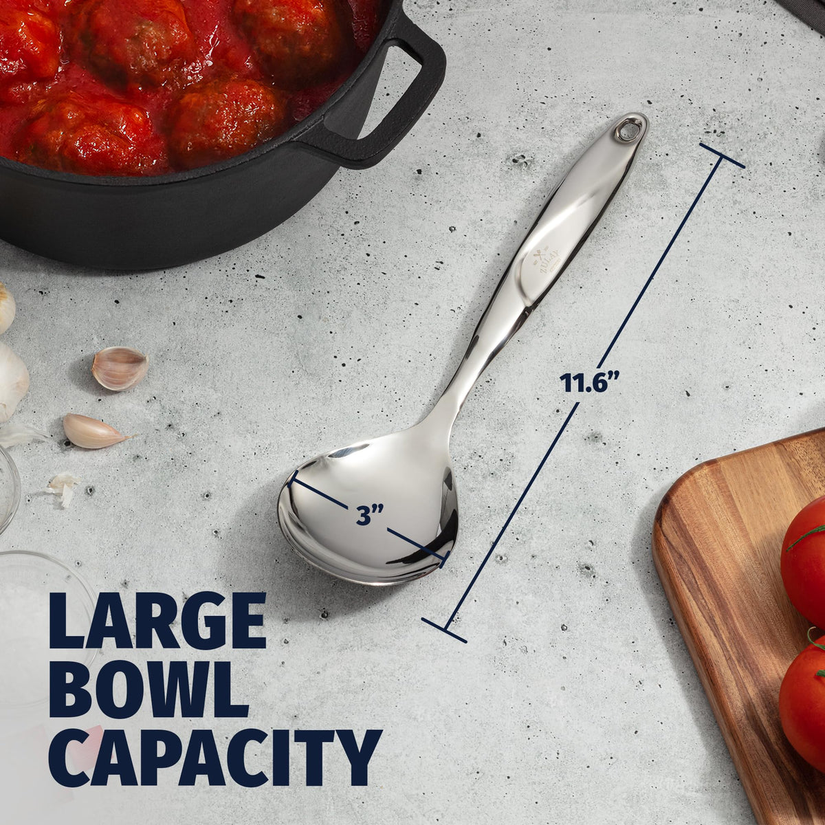 Zulay Kitchen dishwasher-safe design simplifies cleaning after gatherings.
