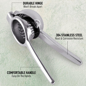 Zulay Kitchen ergonomic handle design reduces hand strain
