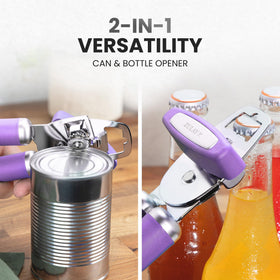 Zulay Kitchen lavender color adds style to your utensil collection.