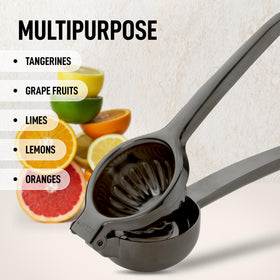 Zulay Kitchen lemon squeezer dishwasher-safe for quick cleanup.