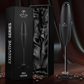 Zulay Kitchen frother with lifetime guarantee and premium build.