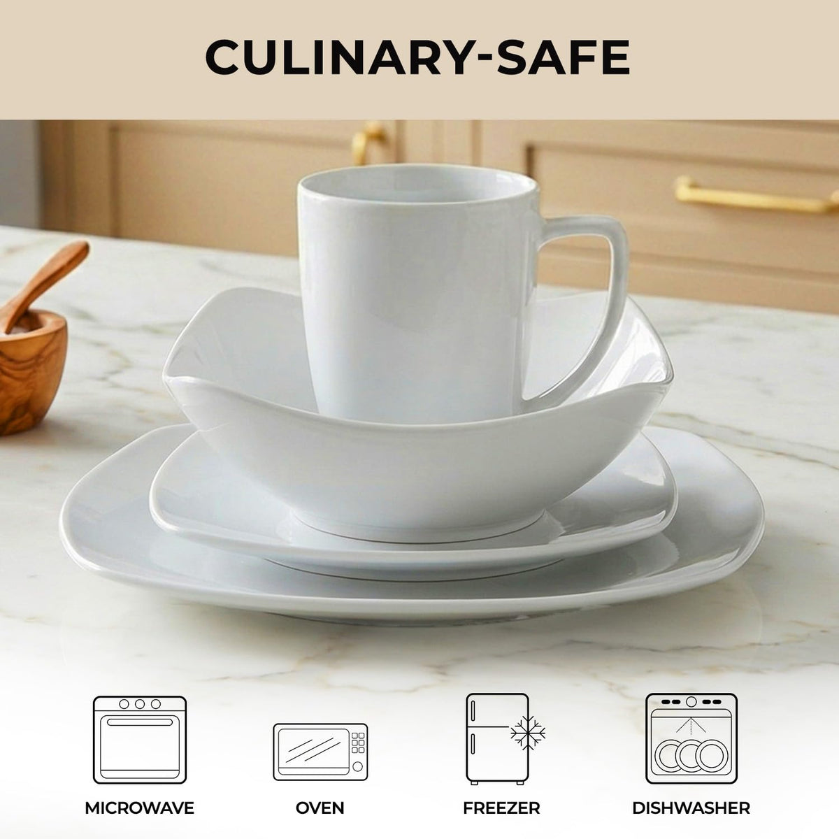 Luna dishware packaging is gift-ready for easy gifting.
