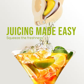 Zulay Kitchen durable aluminum construction supports long-lasting citrus prep.