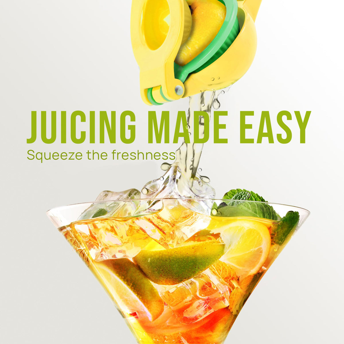 Zulay Kitchen 2-in-1 squeezer showcases sturdy and durable construction.