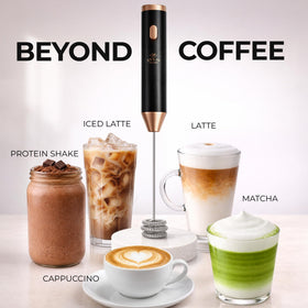 Zulay Kitchen USB-C charging port powers cordless operation and quick top-ups.