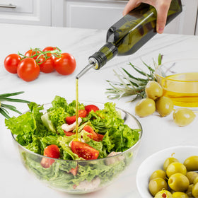 Zulay Kitchen funnel included for mess-free refills and easy transfer