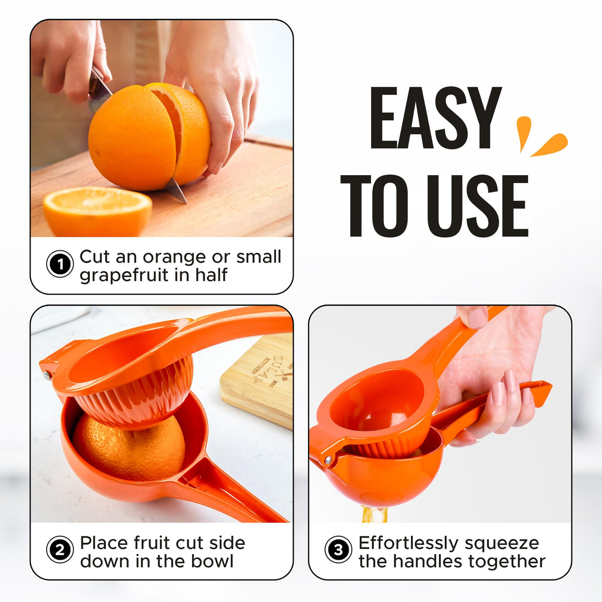 Great for lemonade and margaritas, capturing fresh citrus flavors.