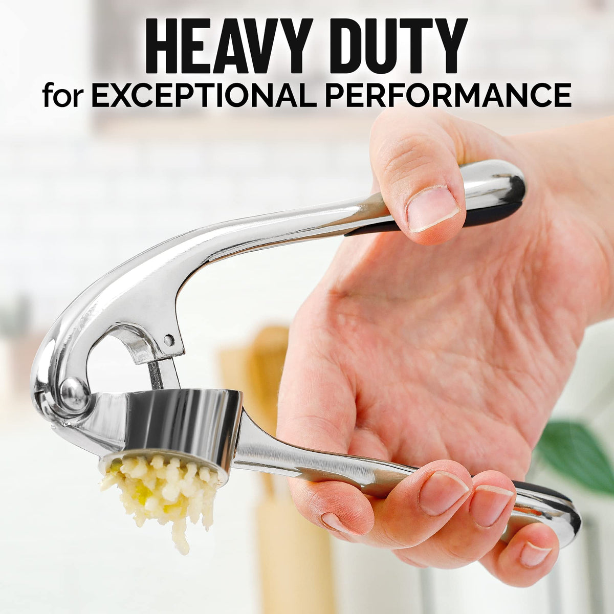 Zulay Kitchen dual-use tool for garlic and ginger boosts versatility