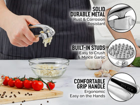 Zulay Kitchen ergonomic handle ensures comfortable squeezing during long cooking sessions