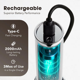 Zulay Kitchen Rechargeable Milk Frother Protein-shake mixer for smooth blends.
