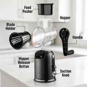 Zulay Kitchen reinforced suction base ensures steady operation.