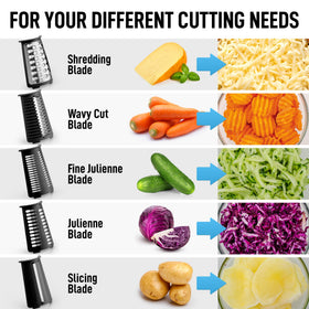 Compact Zulay grater ready for everyday use on a kitchen counter