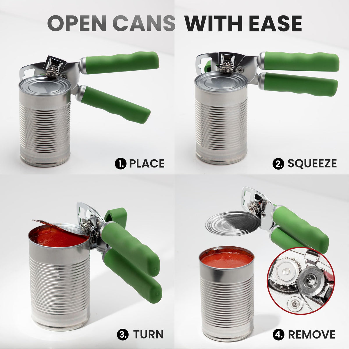 Zulay Kitchen rust-proof finish lasts under daily use.