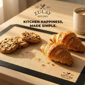 Zulay Kitchen 2-pack silicone baking mats for versatile baking