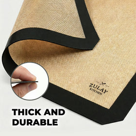 Zulay Kitchen rollable silicone mat for compact storage