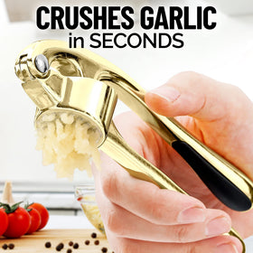 Zulay Kitchen silicone garlic peeler for quick, clean garlic prep.