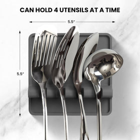 Zulay Kitchen spoon rest four slots for organized multitasking utensils