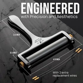 Zulay Kitchen slicer demonstrates adjustable thickness for ultra-thin to thicker slices