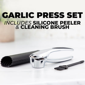 Zulay Kitchen stainless steel zinc construction ensures rust-proof durability.