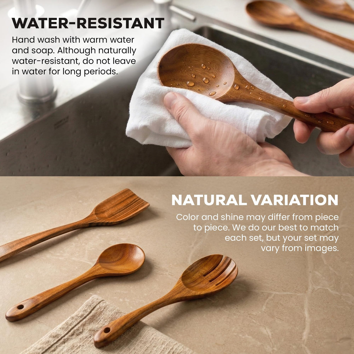Zulay Kitchen Turner with comfortable grip for steady cooking