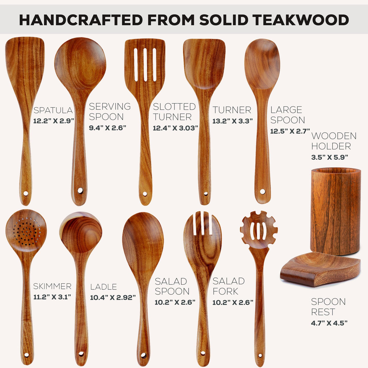 Zulay Kitchen serving spoon with balanced grip for scooping sauces
