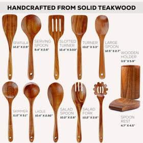 Zulay Kitchen serving spoon with balanced grip for scooping sauces