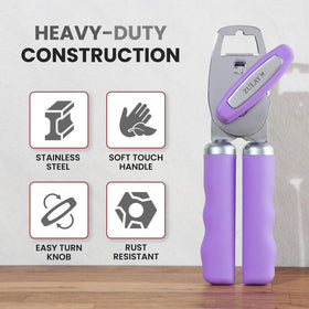 Zulay Kitchen top bottle opener feature for quick access to beverages.