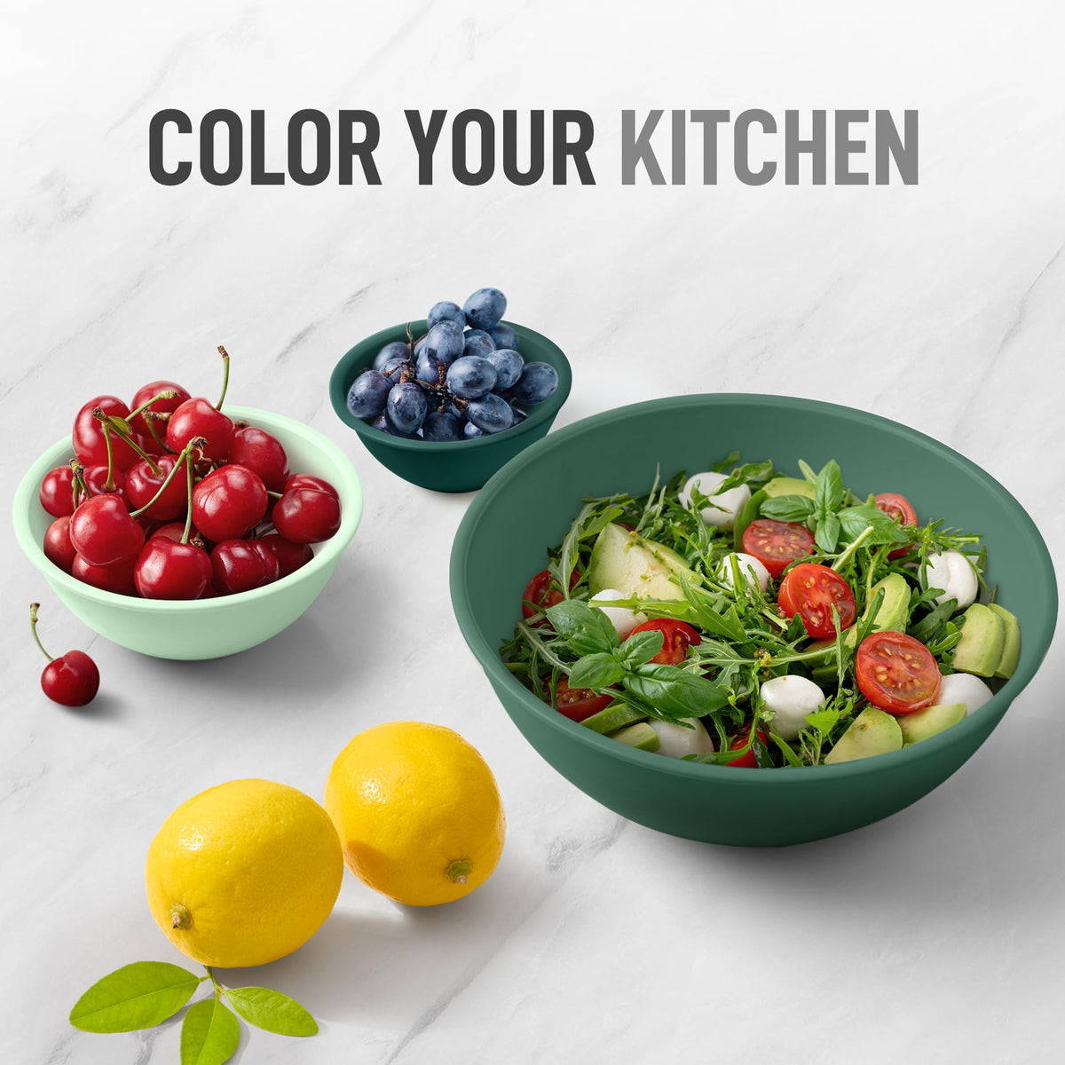 Zulay Kitchen top-rack dishwasher-safe bowls ease cleanup