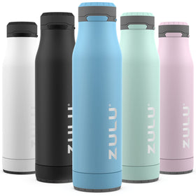 Zulu Ace 24oz bottle with chug spout for fast hydration during workouts.