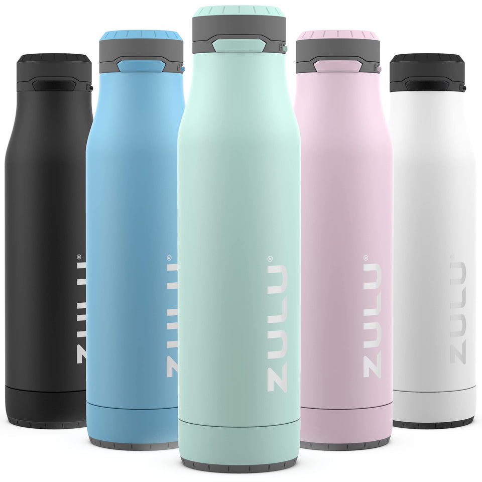 Zulu Ace 24oz chug-spout bottle for quick sips during workouts.