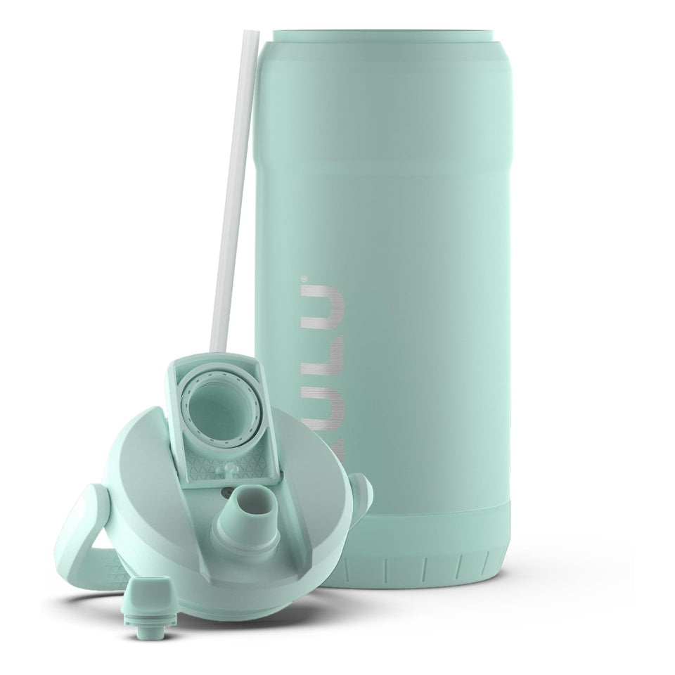 ZULU Goals 101oz bottle front view for all-day hydration.