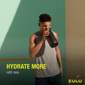 Zulu Goals easy-clean lid and top-rack dishwasher safe components.