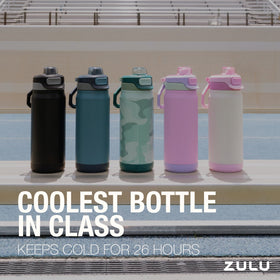 Zulu Powerfill Pro BPA-free construction supports safe reuse