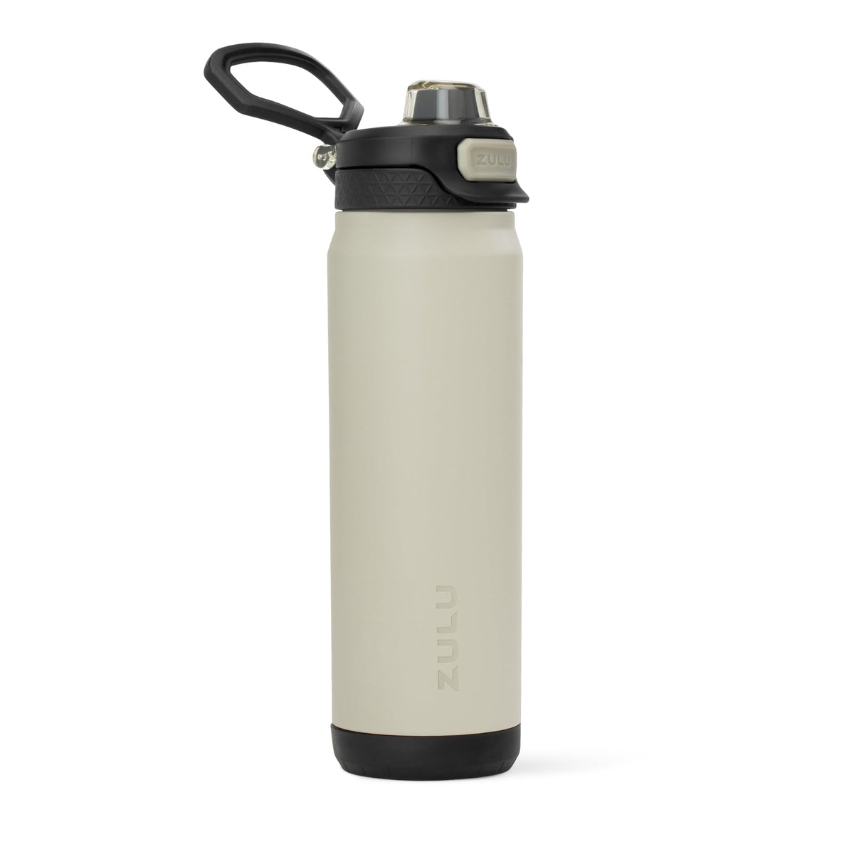 ZULU Powerfill Pro 24oz bottle with Quick Fill for fast refills on the move.