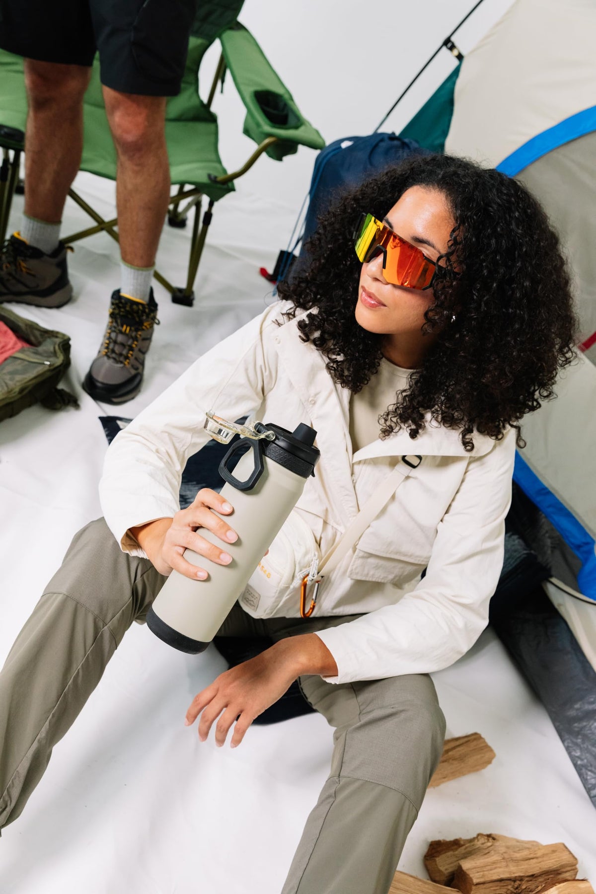 ZULU Powerfill Pro 24oz bottle with triple-wall insulation keeps drinks cold longer.