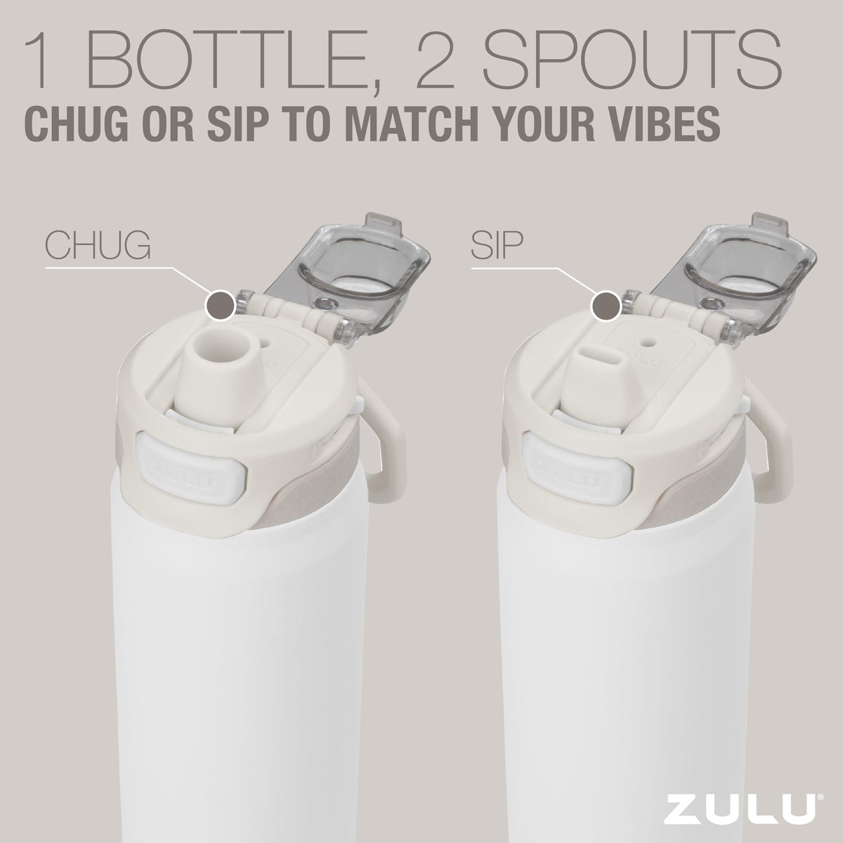 ZULU Powerfill Pro 24oz bottle suits daily hydration needs