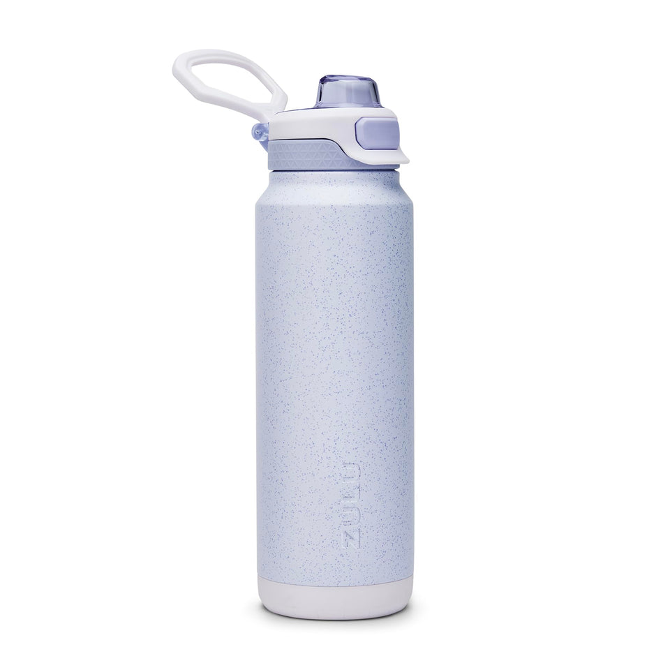 ZULU Powerfill Pro 32oz Glacier Drift bottle front view for on-the-go hydration.