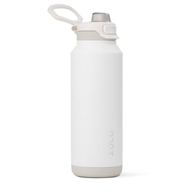 ZULU Powerfill Pro 40oz bottle with quick-fill lid for on-the-go refills.