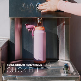 ZULU Powerfill Pro offers two spout options for sip and chug versatility.