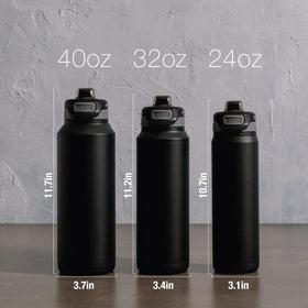 Wide carry loop and cupholder compatibility on ZULU Powerfill Pro