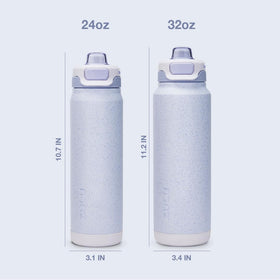 Dishwasher-safe bottle for quick, effortless cleaning after workouts.
