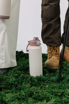 Close-up of ZULU Powerfill Pro quick-fill lid for fast refills.