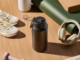 ZULU Powerfill Pro triple-insulated stainless steel keeps beverages cold longer.