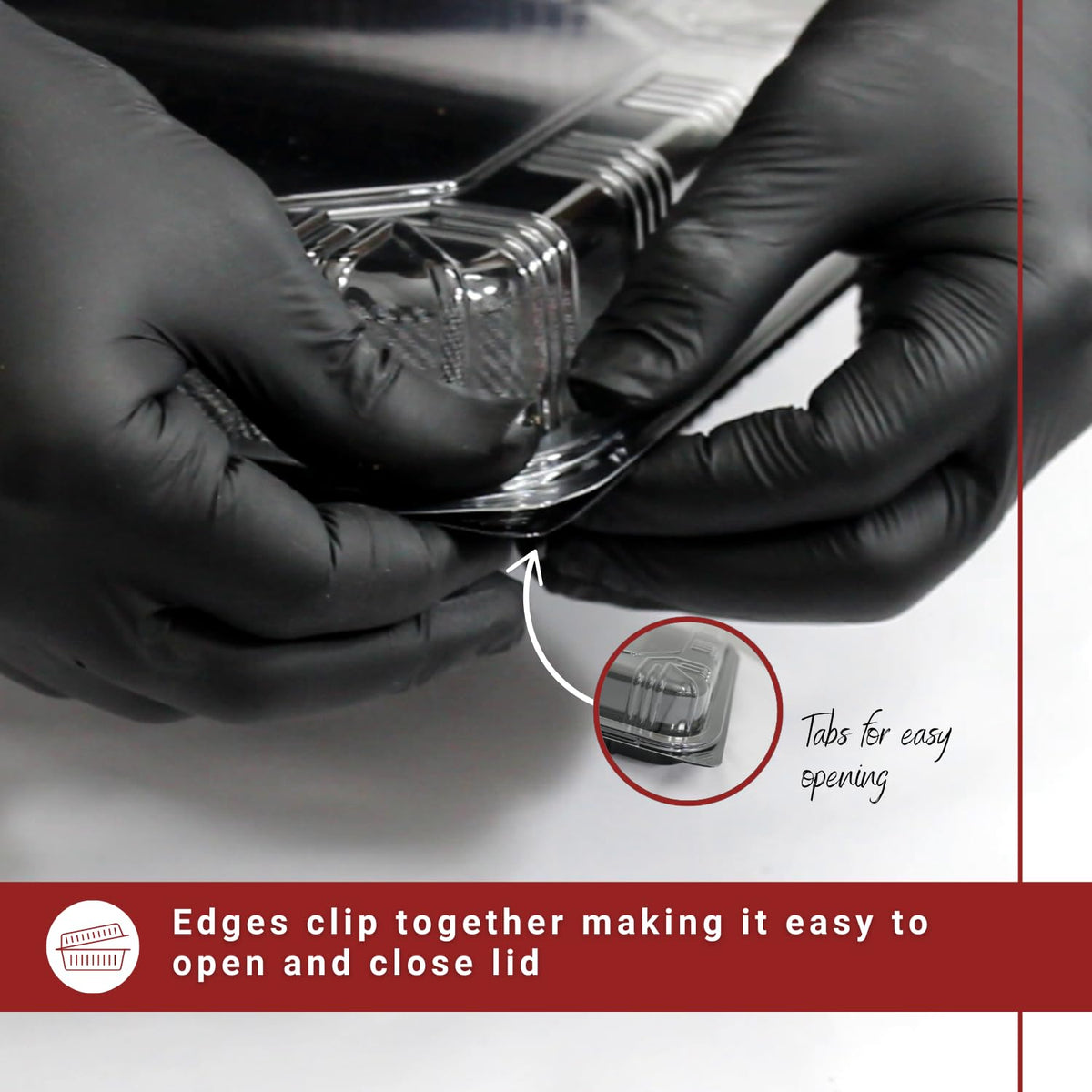 Zumart food grade BPA-free plastic trays for durable reuse
