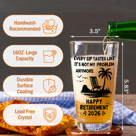 Zunaked thick lead-free glass offers sturdy daily use and long-lasting clarity