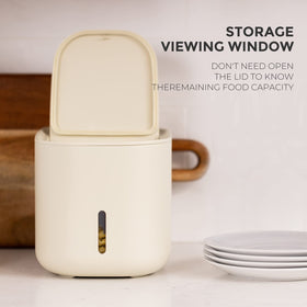 Zuutii pet food dispenser setup enables easy portioning for pets.