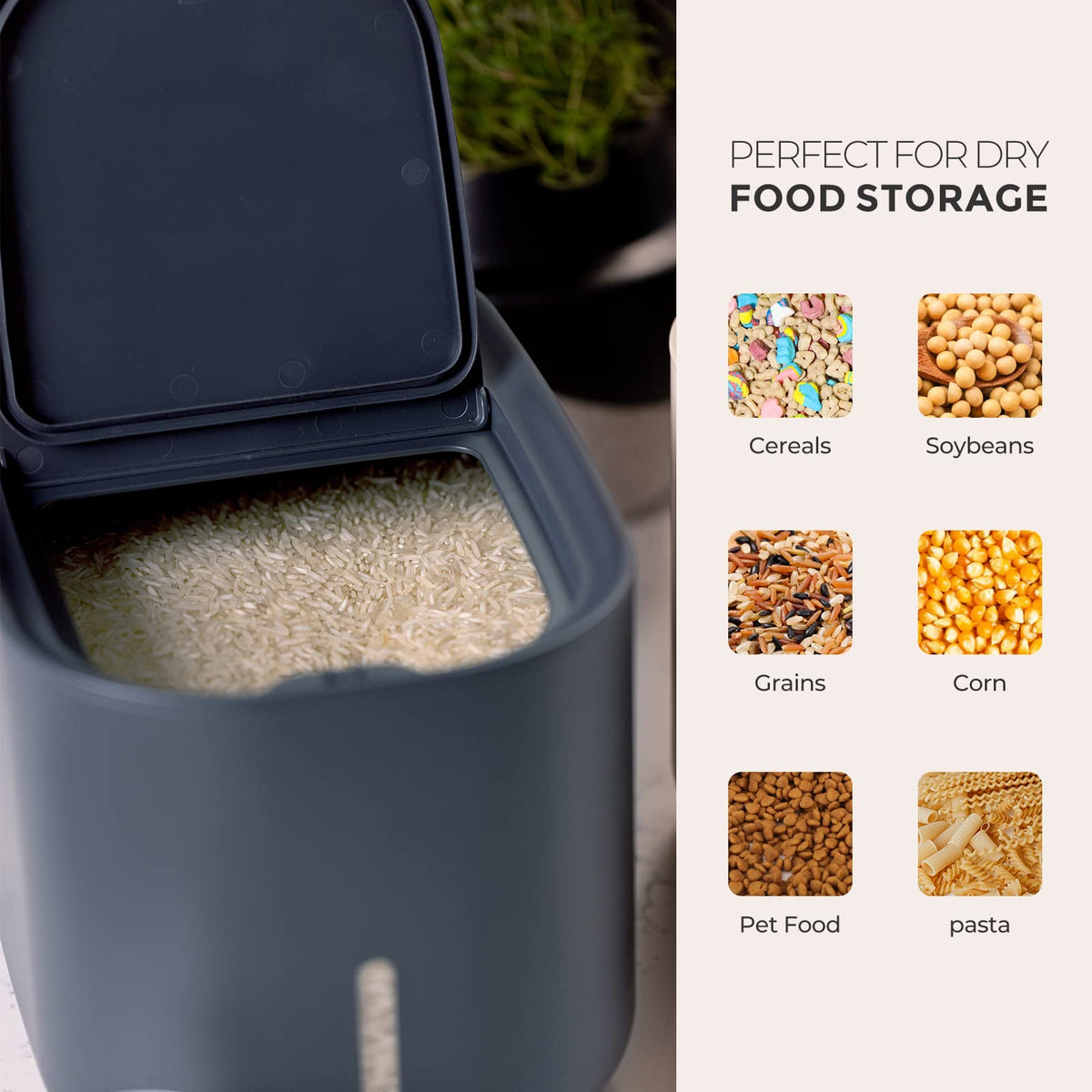 Zuutii odorless PS material ensures fresh-tasting storage without plastic smell.