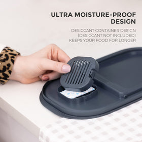 Zuutii container with separable parts simplifies cleaning and refilling.
