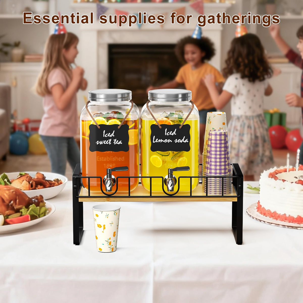 Zuyachuza ideal for backyard barbecues and lemonade bars